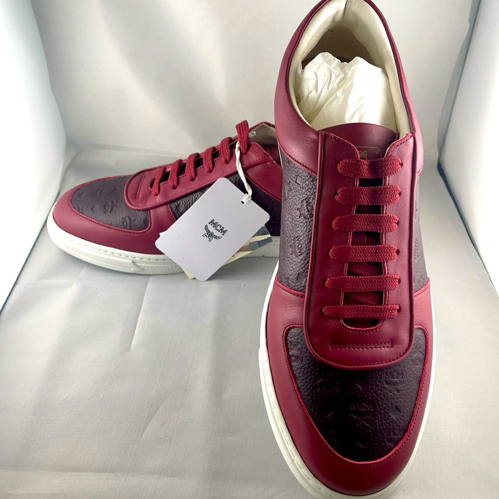 NEW MCM Terrain shoe. New with tags, box & dust bag. Color Fudge, Size 44